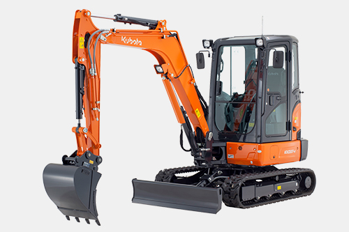 Rubber Tracked Excavators hire